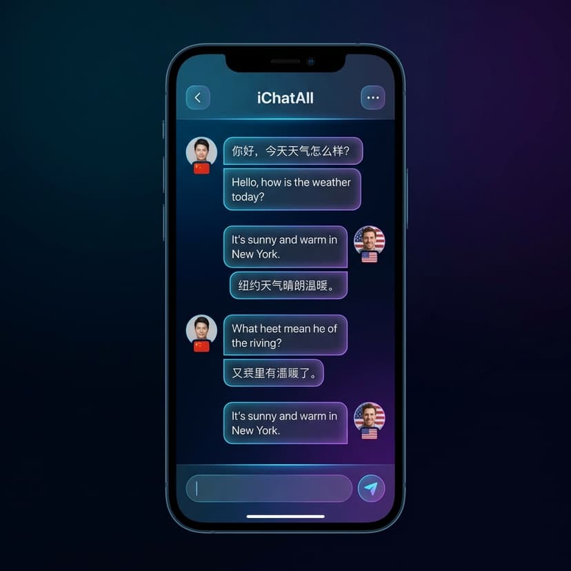 iChatAll App Interface